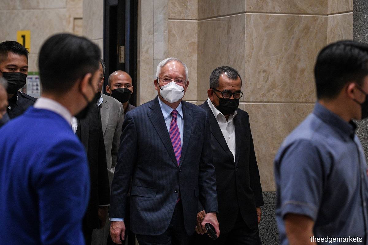 The newly appointed solicitors for Najib only lasted for about three and a half weeks. (Photo by Mohamad Shahril Basri/The Edge)